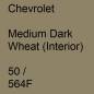 Preview: Chevrolet, Medium Dark Wheat (Interior), 50 / 564F.